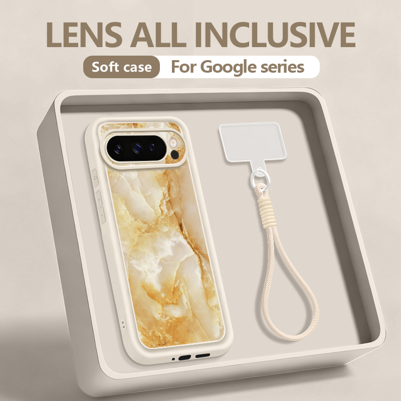 Phone Cases Pixel 9A - Custodia per telefono con motivo marmorizzato