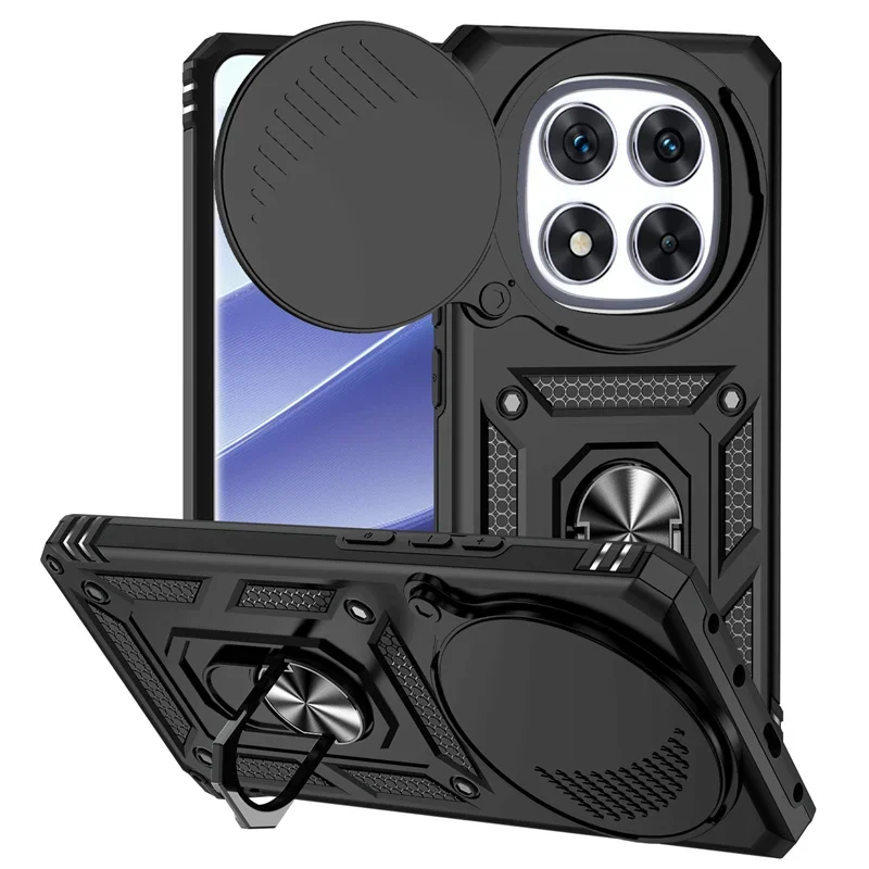 Ring Stand Case - Custodia per telefono con armatura antiurto