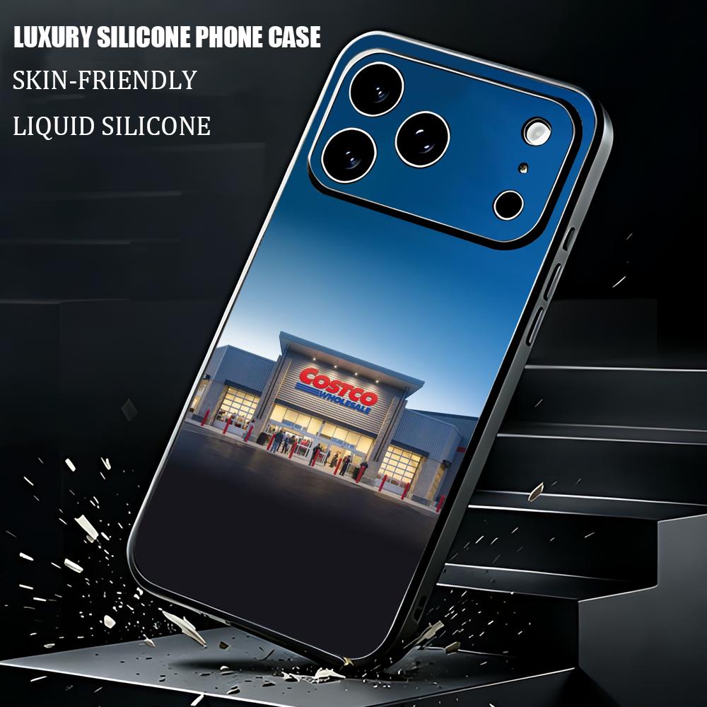 Phone Cases Walmart - Cover Morbida Nera Antiurto per iPhone