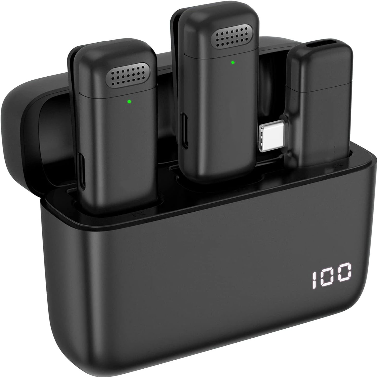 Phone Cases Android - Microfono Lavalier Wireless (2 Pezzi) con