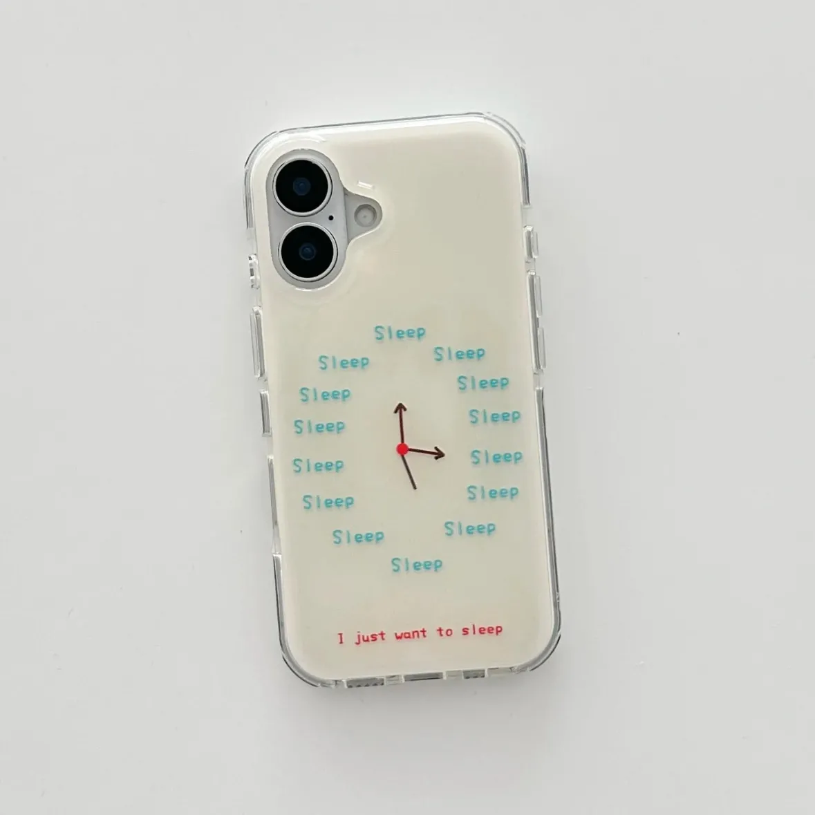 Phone Cases Customized - Ins Wind Orologio da notte creativo