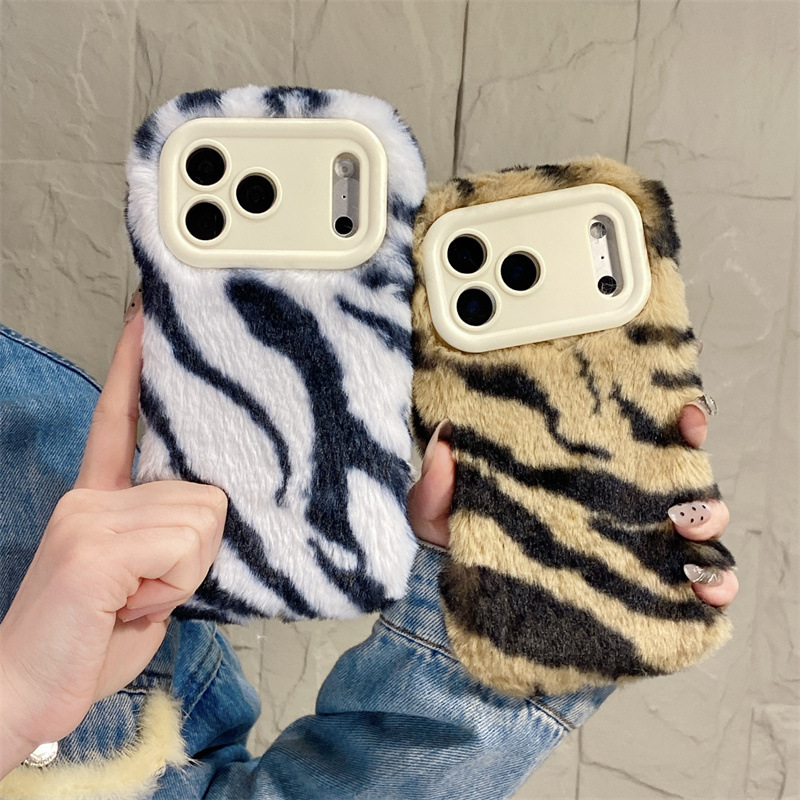 Phone Cases Iphone 17 Pro - Custodia Protettiva Antiurto in Peluche Morbido