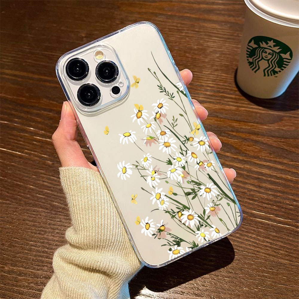 Phone Cases Iphone 17 Pro - Nuova Cover Morbida in TPU Daisy