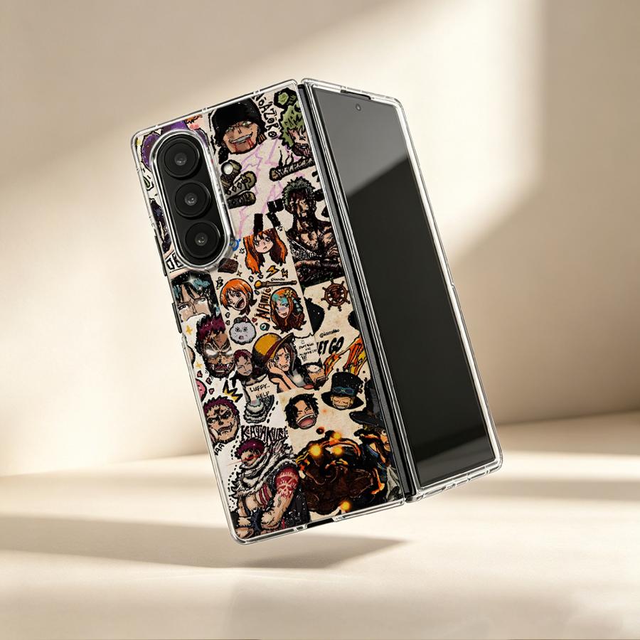 Phone Cases Z Fold 7 - Cover Trasparente Morbida per Samsung Galaxy