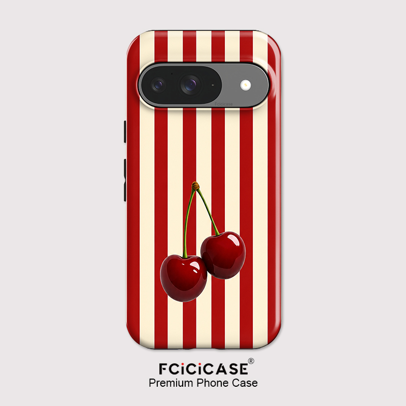 Phone Cases Cherry - Fcicicase Custodia per telefono con motivo