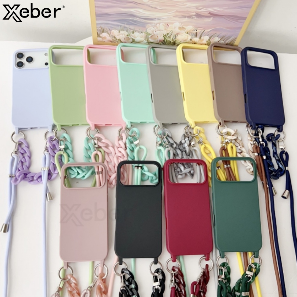 Silicone Liquid Case - Custodia morbida opaca con braccialetto acrilico