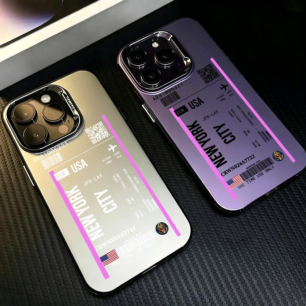 Phone Cases York - Cover per telefono con design Biglietti