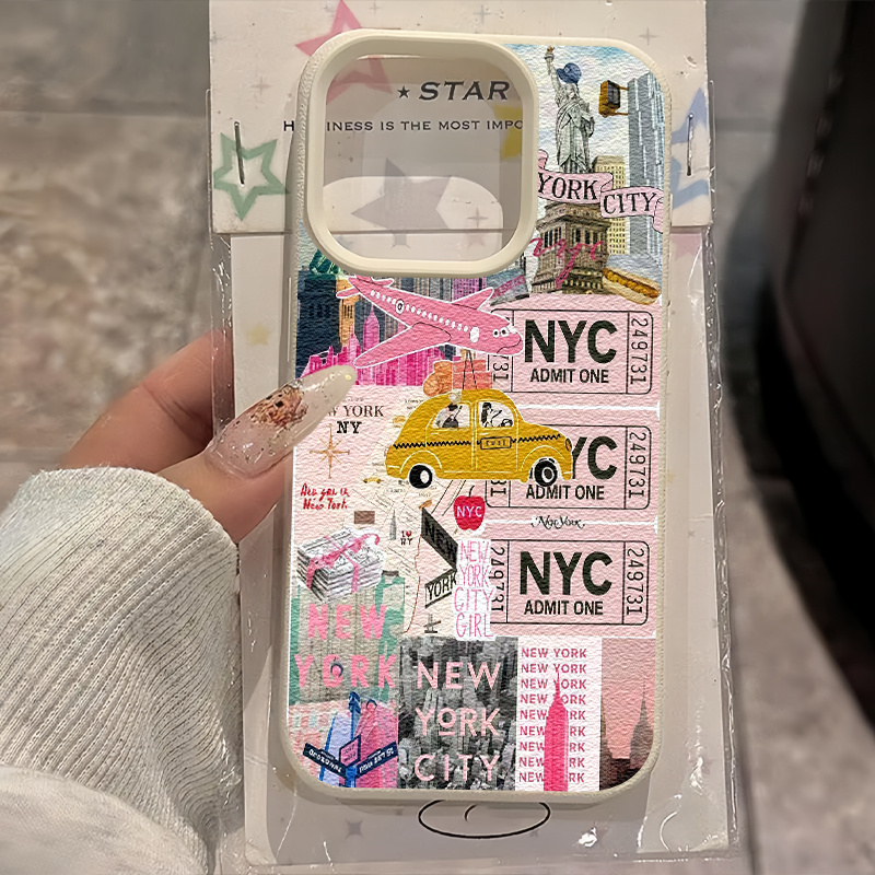 Phone Cases York - Custodia per telefono con collage di