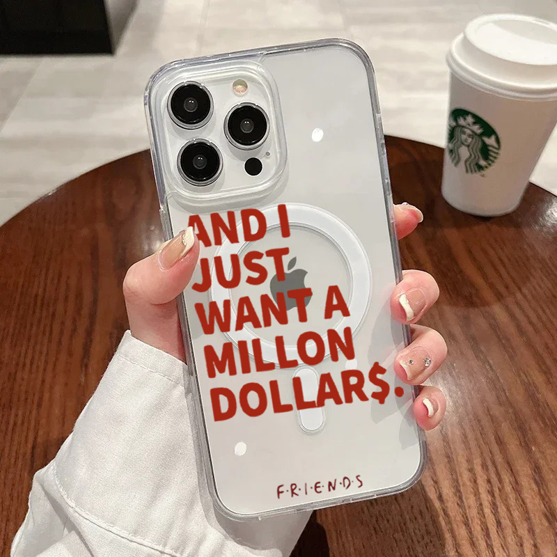 Phone Cases Unique - Custodia Fashion con Citazioni Astratte per
