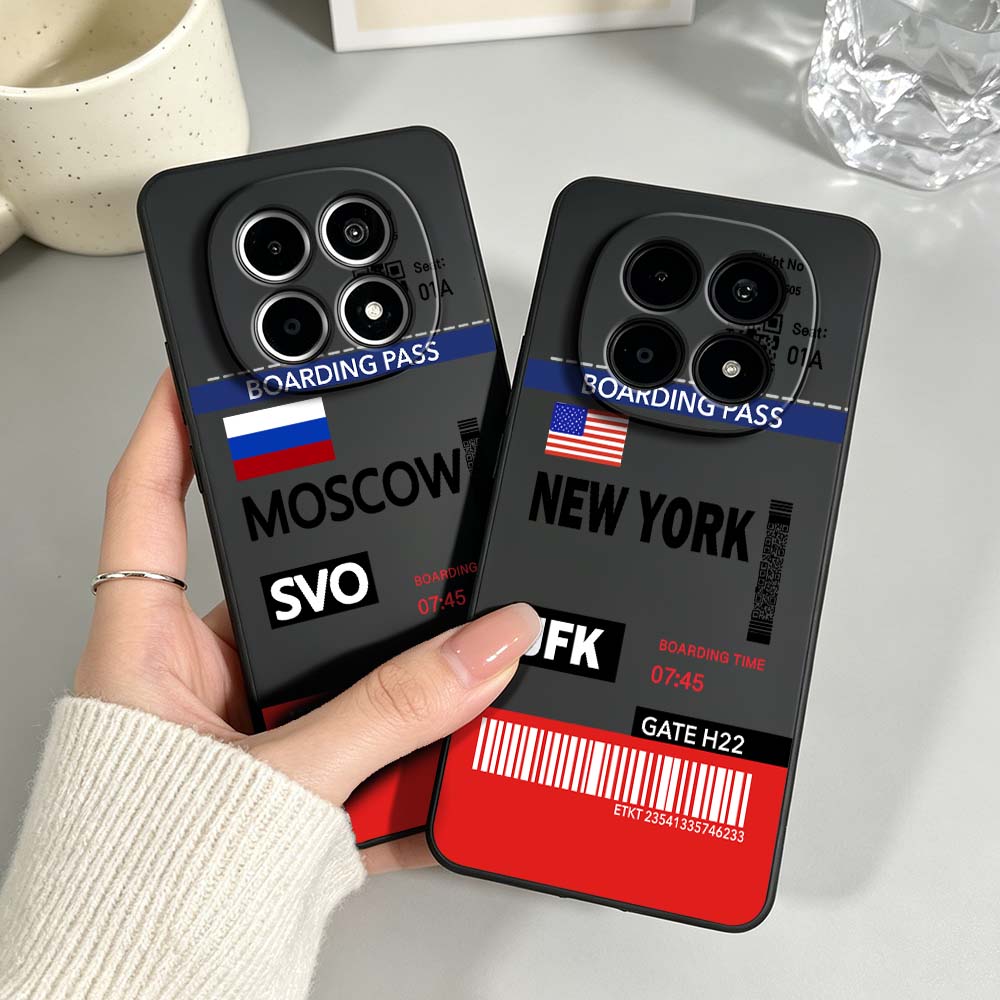 Phone Cases York - Cover Morbida Nera per Xiaomi Mi