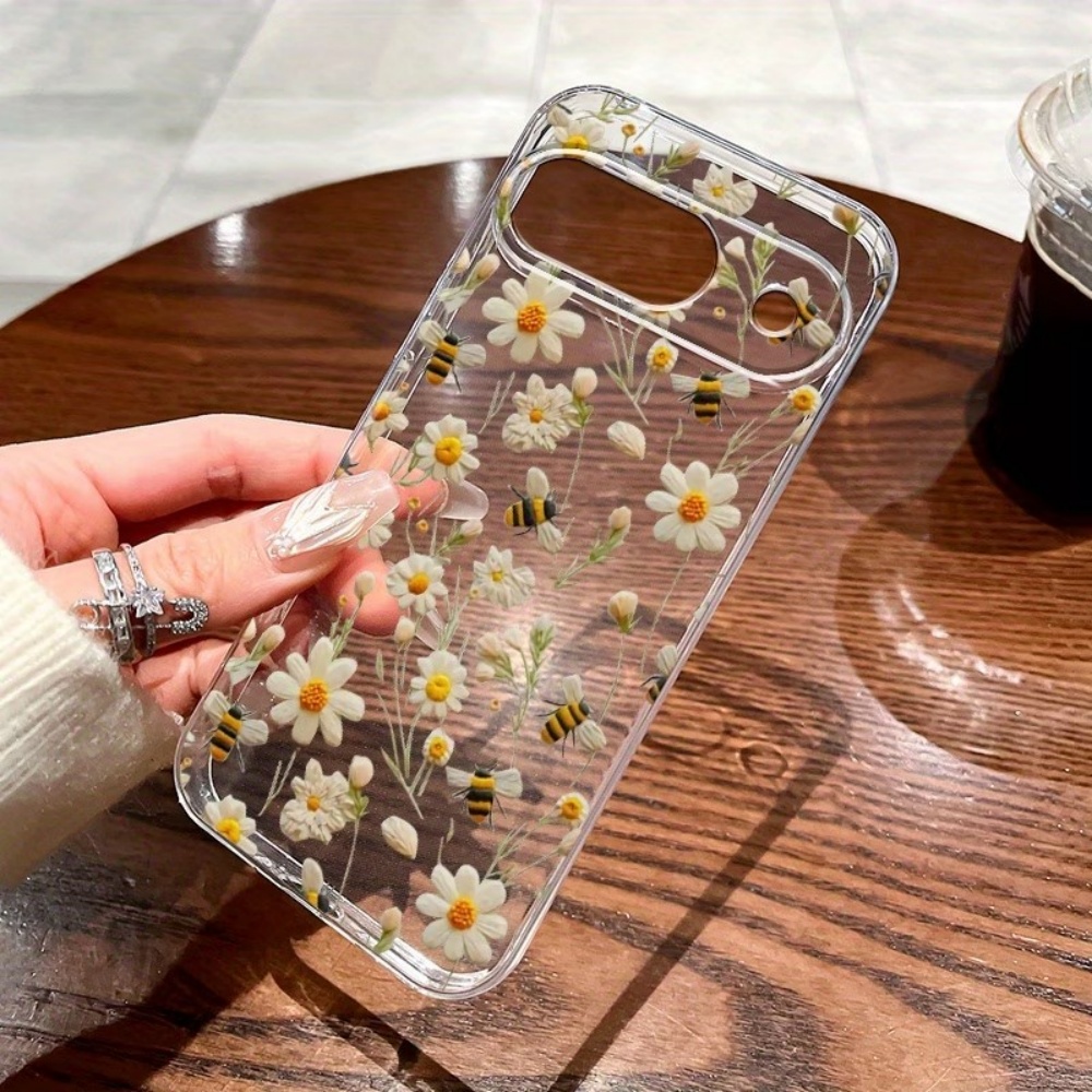 Phone Cases Pixel 9A - Custodia Morbida Trasparente con Motivo a