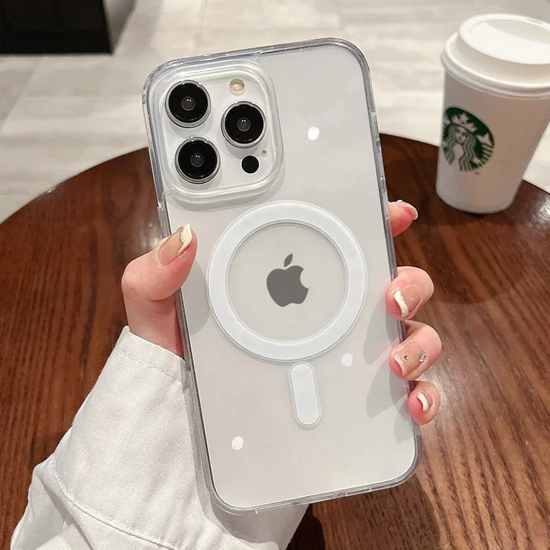 Phone Cases Iphone 17 Pro - Custodia per telefono con ricarica wireless