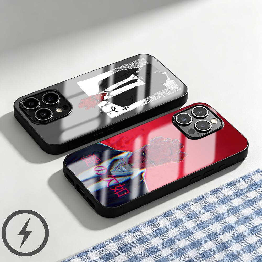 Phone Cases Iphone 17 Pro - Custodia per telefono in vetro magnetico
