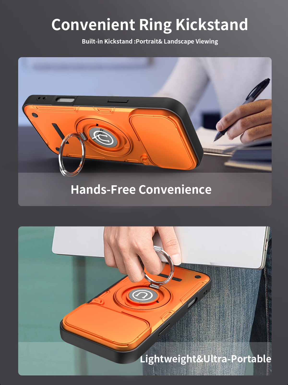 Cover Posteriore Antiurto con  - Ring Stand Case recensione e prezzo