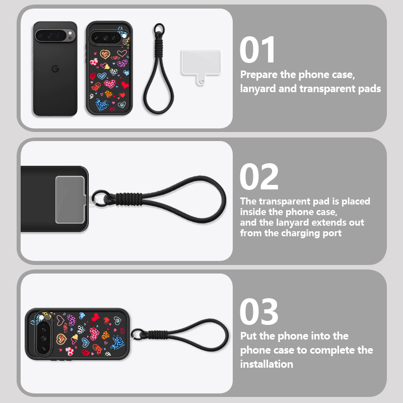 Custodia stampata con cuore d' - Phone Cases Pixel 9A recensione e prezzo