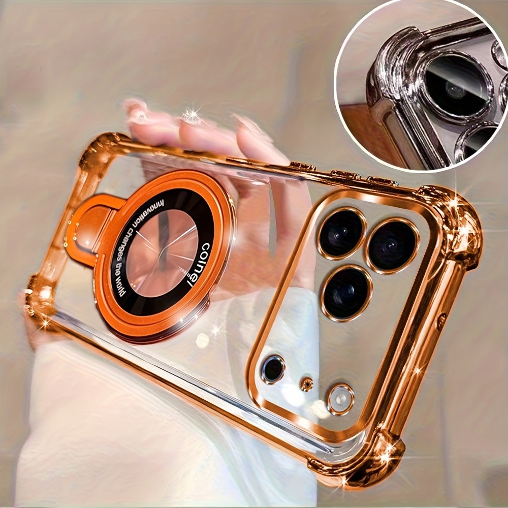 Custodia di Lusso Placcata per - Ring Stand Case recensione e prezzo