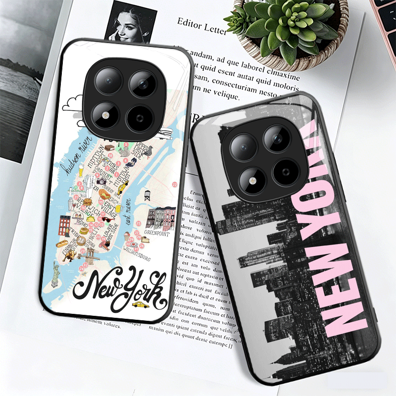 Cover in Vetro Antiurto NYC Ne - Phone Cases York recensione e prezzo
