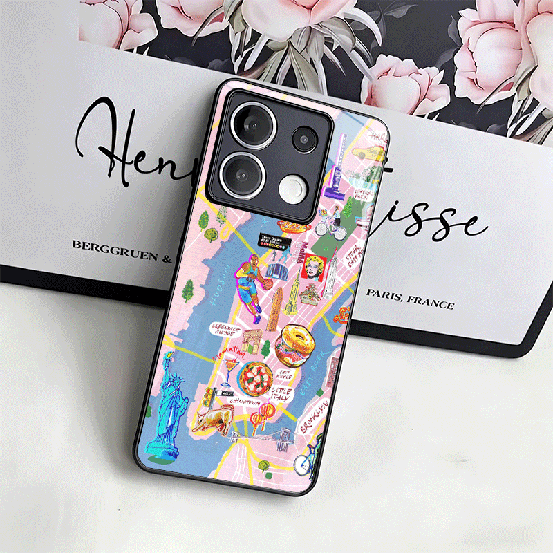 Cover in Vetro Antiurto NYC Ne - Phone Cases York recensione e prezzo