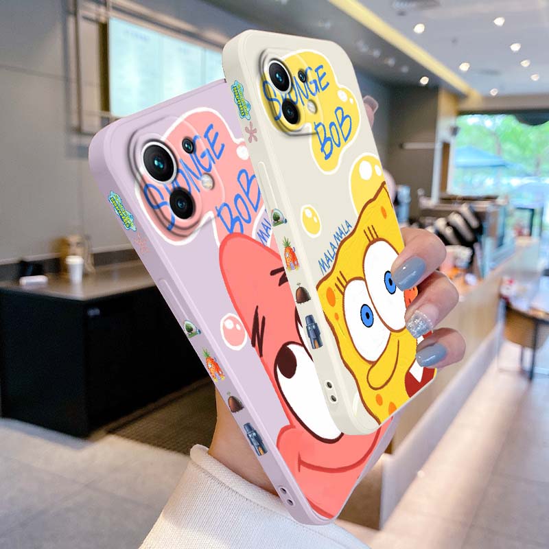 Cover S-Starfish S-SpongeBob p - Silicone Liquid Case recensione e prezzo