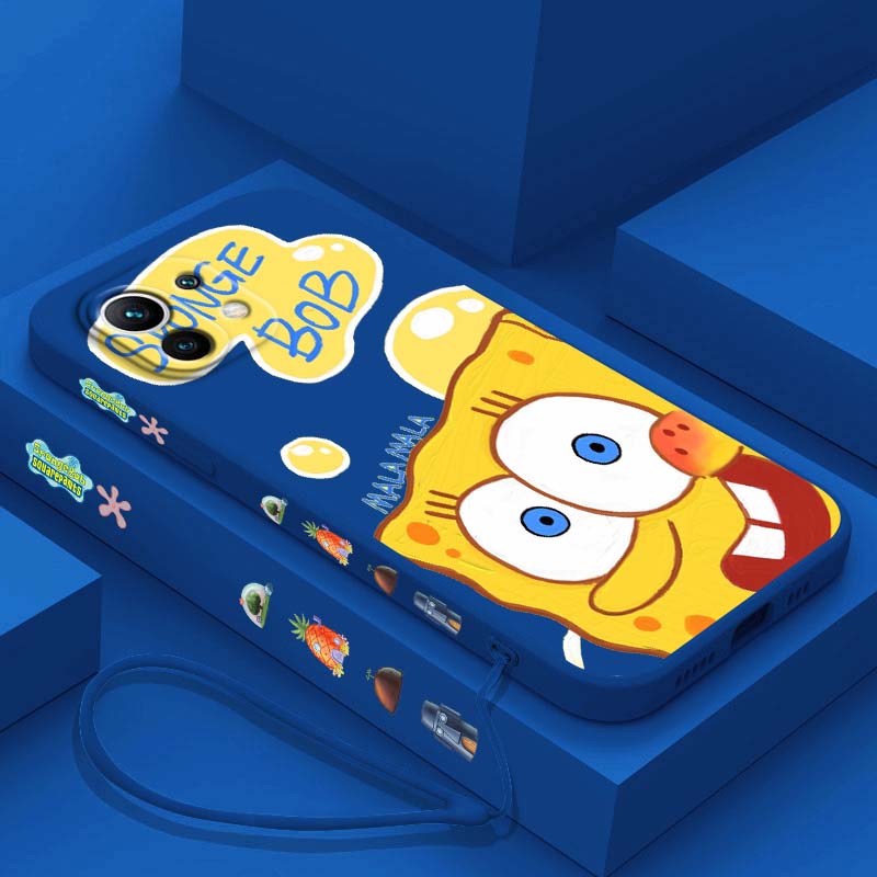 Cover S-Starfish S-SpongeBob p - Silicone Liquid Case recensione e prezzo